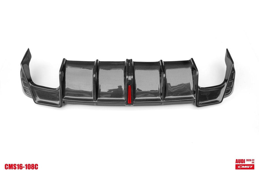 CMST Tuning Carbon Fiber Rear Diffuser for Audi S4 & A4 S-line 2020-ON B9.5 - Performance SpeedShop