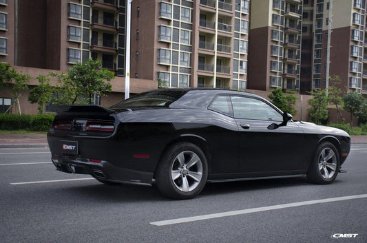 Dodge Challenger Hellcat Redeye T/A Scat Pack 392 SRT R/T SXT SE 2008-2023 with Aftermarket Parts - Carbon Fiber / FRP Rear Diffuser from CMST Tuning