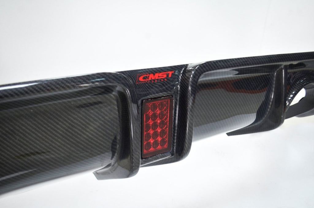 CMST Tuning Carbon Fiber Rear Diffuser for Honda 10th Gen Civic Sedan Dual Exit - Performance SpeedShop
