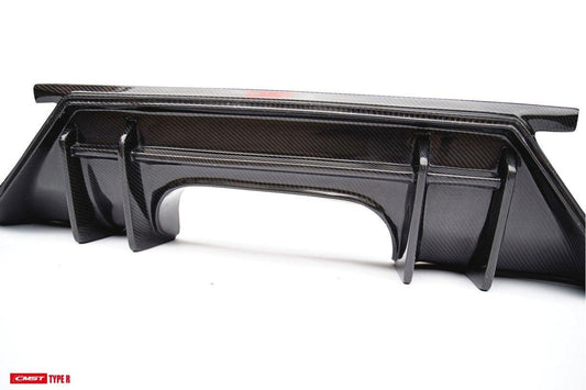 Honda Civic Type-R FK8 2017-2021 with Aftermarket Parts - Rear Diffuser Carbon Fiber / FRP from CMST Tuning
