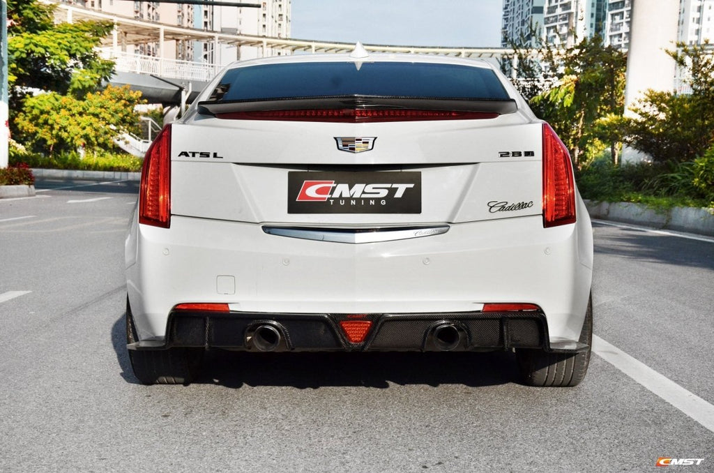 CMST Tuning Carbon Fiber Rear Spoiler for Cadillac ATS 2014-2016 - Performance SpeedShop