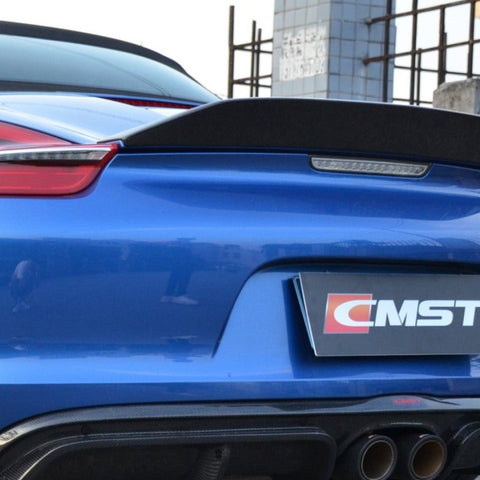 CMST Tuning Carbon Fiber Rear Spoiler for Porsche Boxster 981 2012-2015 - Performance SpeedShop