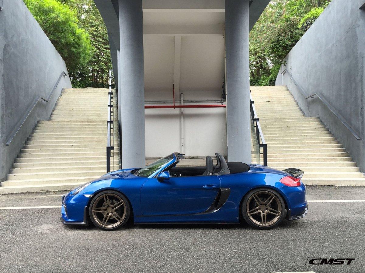 Posche 981 Rear Tuning Carbon Fiber Rear Spoiler for Porsche Boxster 981– Performance ...