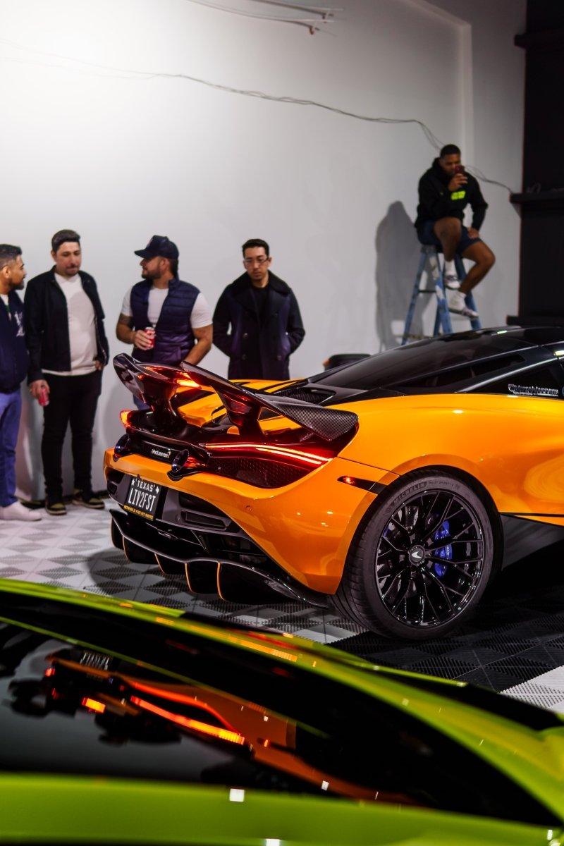 720s Modified Rear McLaren 720s Aftermarket Parts - CMST Tuning Rear Spoiler Wing Carbon ...
