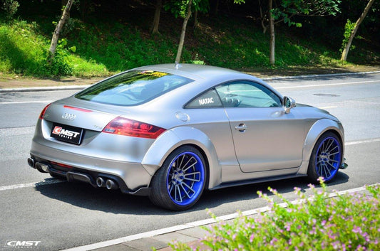 Audi TT TTS TTRS MK2 8J 8.5J 2007 2008 2009 2010 2011 2012 2013 2014 2015 with Aftermarket Parts - Side Skirts Carbon Fiber / FRP from CMST Tuning