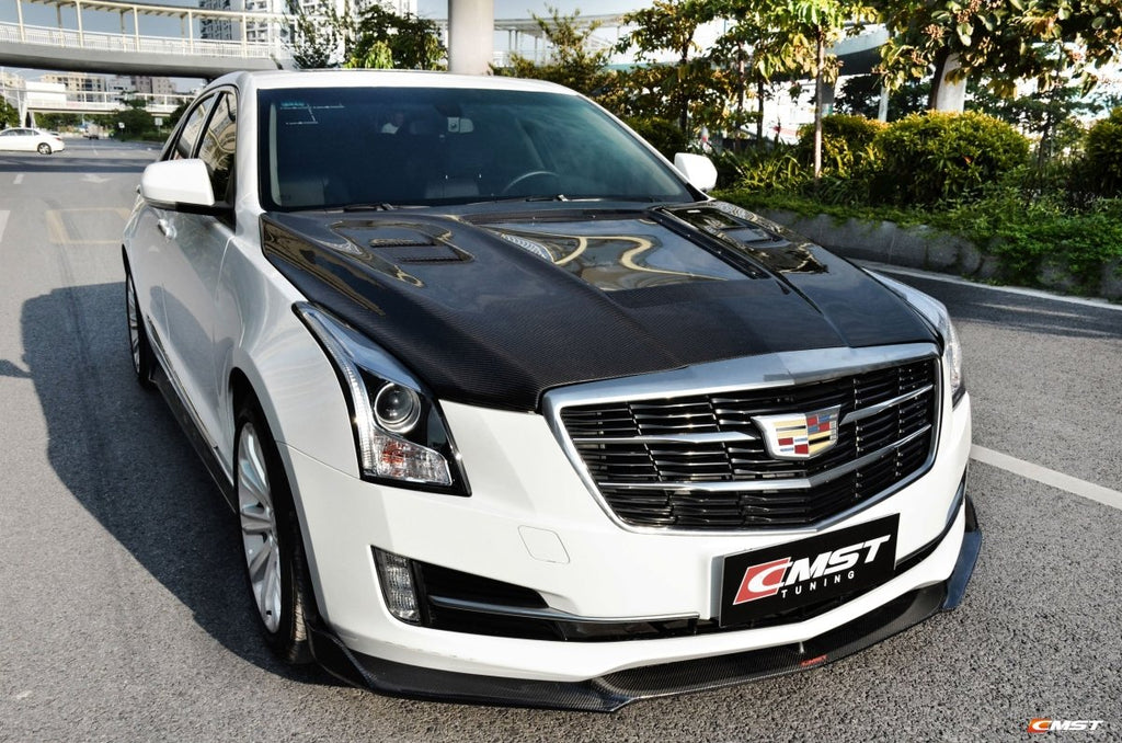 CMST Tuning Carbon Fiber Side Skirts for Cadillac ATS 2014-2016 - Performance SpeedShop