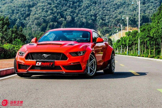 CMST Tuning Carbon Fiber Side Skirts for Ford Mustang S550.1 2015- 2017 - Performance SpeedShop