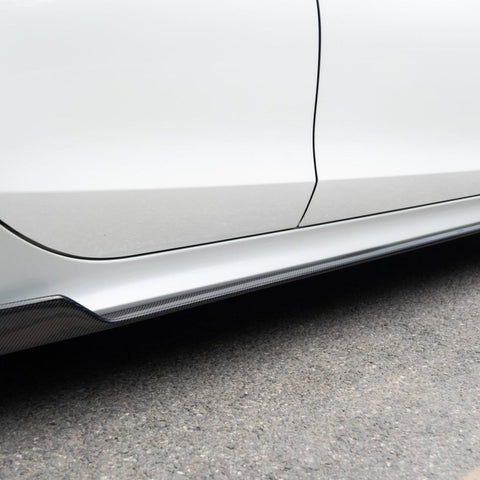 CMST Tuning Carbon Fiber Side Skirts for Honda Civic 11th Gen Sedan - Performance SpeedShop
