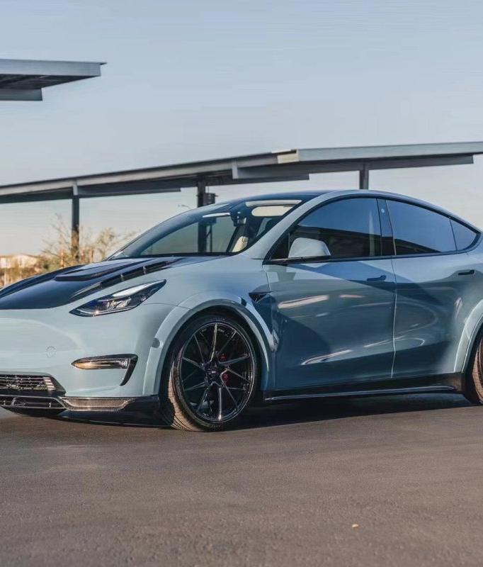 Custom Modify Model Y Tesla Model Y aftermarket parts, carbon fiber body kit - PSS ...