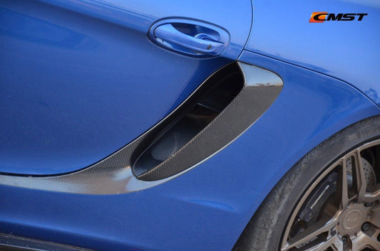 CMST Tuning Carbon Fiber Side Vent Covers for Porsche Cayman/Boxster 981 2012-2015 - Performance SpeedShop