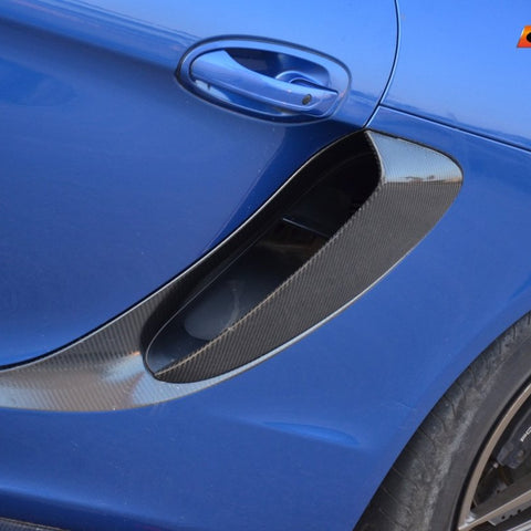 CMST Tuning Carbon Fiber Side Vent Covers for Porsche Cayman/Boxster 981 2012-2015 - Performance SpeedShop