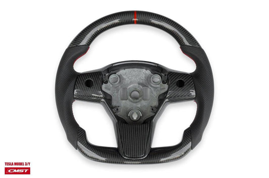 CMST Tuning Carbon Fiber Steering Wheels for Tesla Model 3 & Model Y - Performance SpeedShop