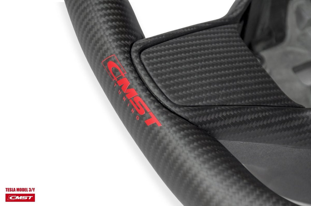 CMST Tuning Carbon Fiber Steering Wheels for Tesla Model 3 & Model Y - Performance SpeedShop