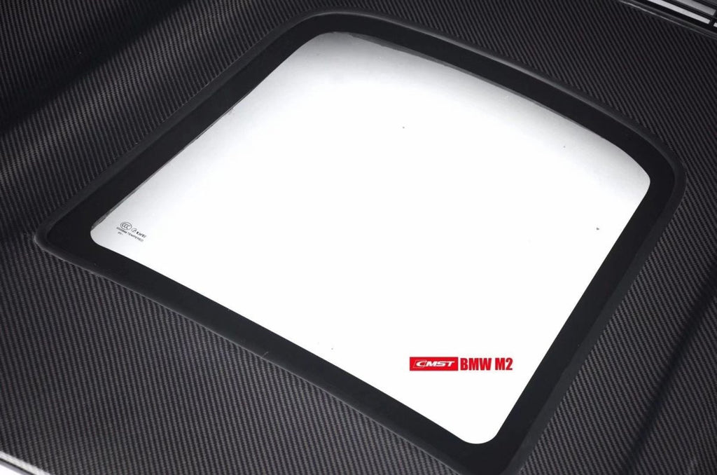 CMST Tuning Carbon Fiber Tempered Glass Transparent Hood For BMW M2 / M2C F87 2 Series F22 2014-ON - Performance SpeedShop