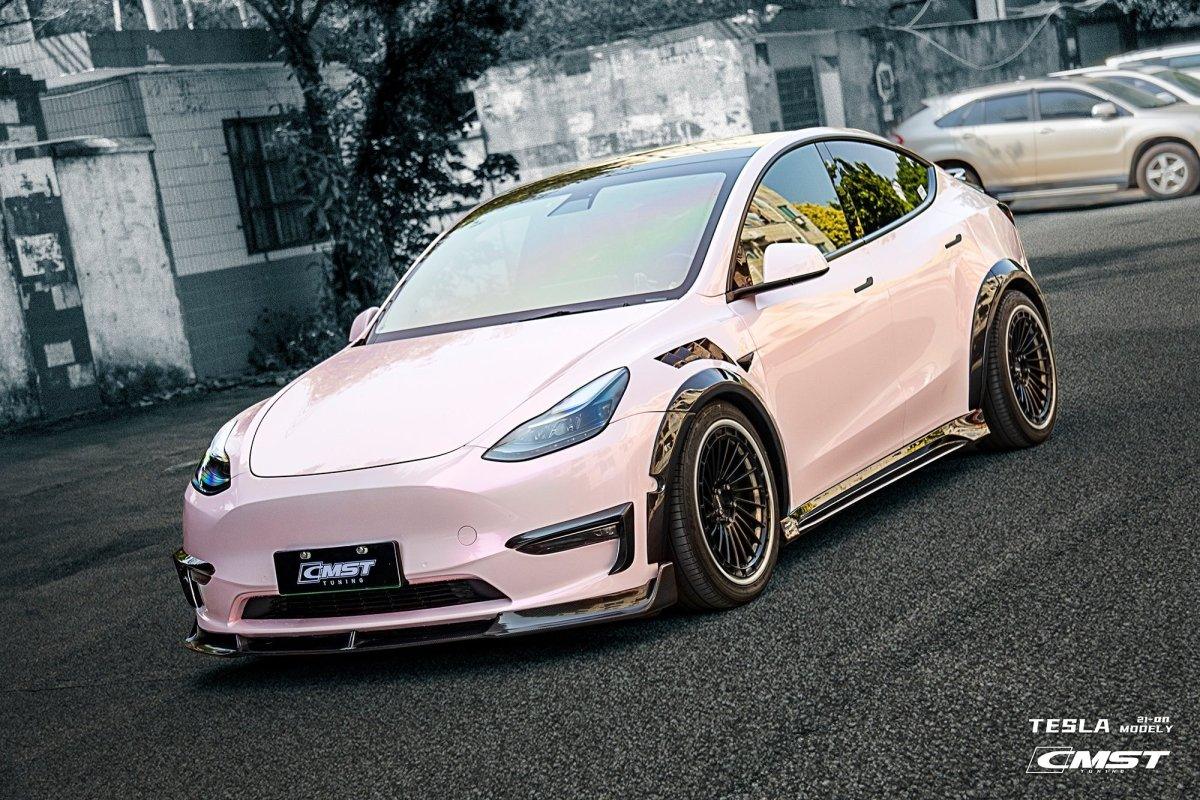 Customized Model Y Performance Tesla Model Y aftermarket parts, carbon fiber body kit - PSS ...