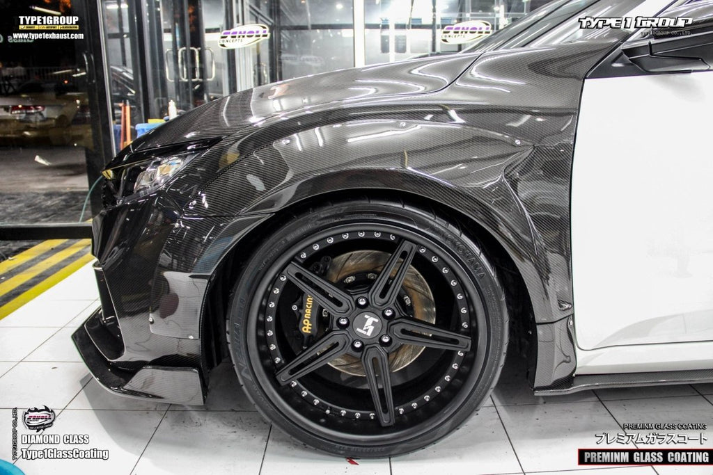 CMST Tuning Carbon Fiber Widebody Fenders & Wheel Arches for Honda 10th Gen Civic - Performance SpeedShop