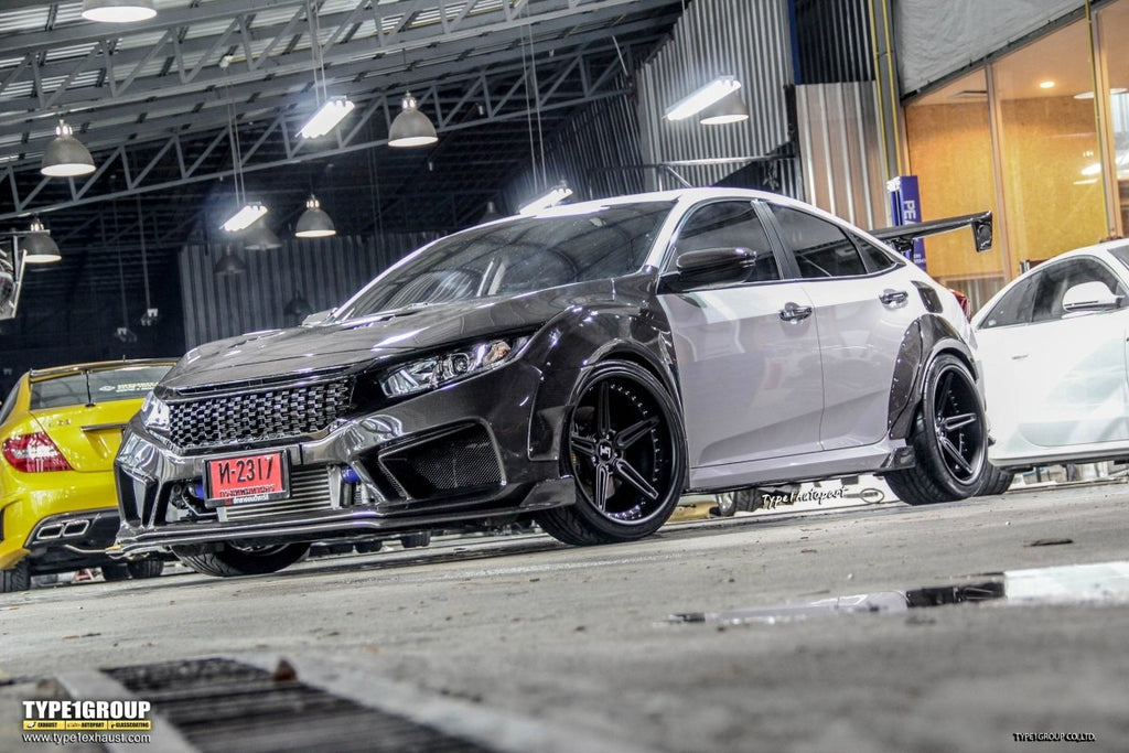 CMST Tuning Carbon Fiber Widebody Fenders & Wheel Arches for Honda 10th ...
