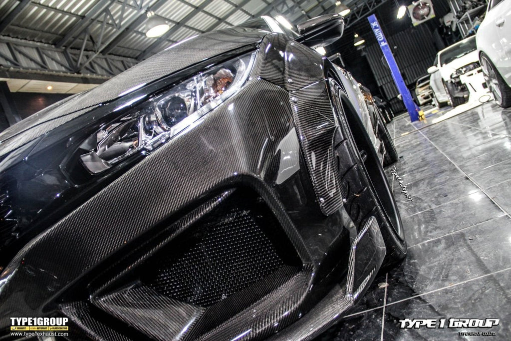 CMST Tuning Carbon Fiber Widebody Fenders & Wheel Arches for Honda 10th Gen Civic - Performance SpeedShop