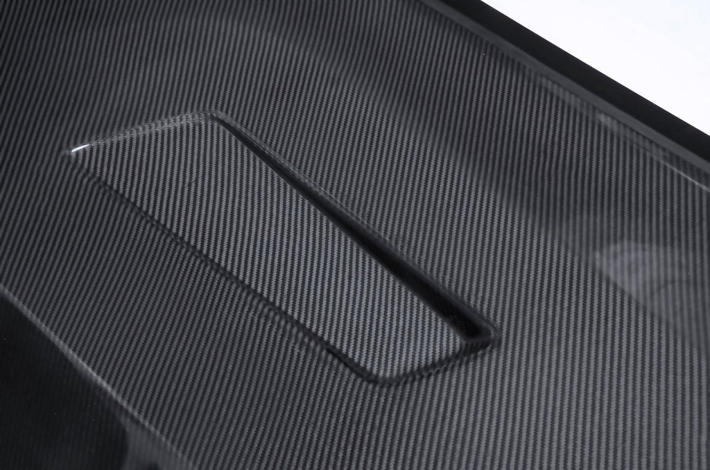 CMST Tuning Carbon Tempered Glass Transparent Hood For Mercedes Benz 2015-2020 AMG C63 Sedan Coupe 2 Door 4 Door - Performance SpeedShop