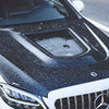CMST Tuning Carbon Tempered Glass Transparent Hood For Mercedes Benz 2015-2020 W205 Sedan C300 C43 C Coupe 2 Door 4 Door Ver.2 - Performance SpeedShop