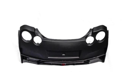 Nissan GTR Nismo T-Spec Black Edition Track Eidtion Premium Pure 2008-2023 with Aftermarket Parts - Stage 1 Style Rear Bumper & Diffuser Carbon Fiber / FRP from CMST Tuning