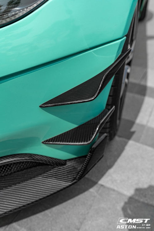 CMST Tuning Pre-preg Carbon Fiber Front Bumper Canards for Aston Martin DB11 - Performance SpeedShop
