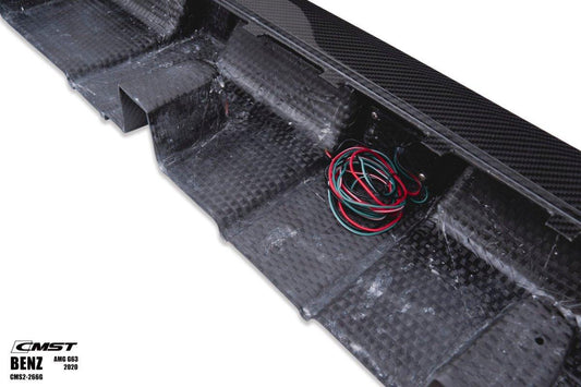 Mercedes Benz G63 AMG G550 W463 W464 2019-ON with Aftermarket Parts - Pre-preg Carbon Fiber FRP Rear Diffuser from CMST Tuning