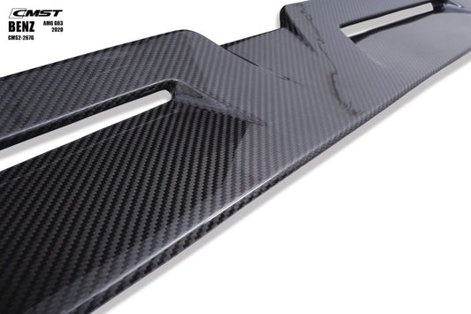 Mercedes Benz G63 AMG G550 W463 W464 2019-ON with Aftermarket Parts - Pre-preg Carbon Fiber FRP Rear Roof Spoiler from CMST Tuning