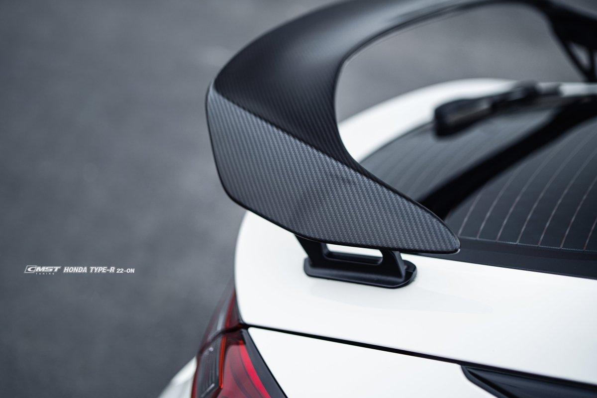 Honda Civic Type-R FL5 Aftermarket Parts CMST Tuning Rear Spoiler Wing ...