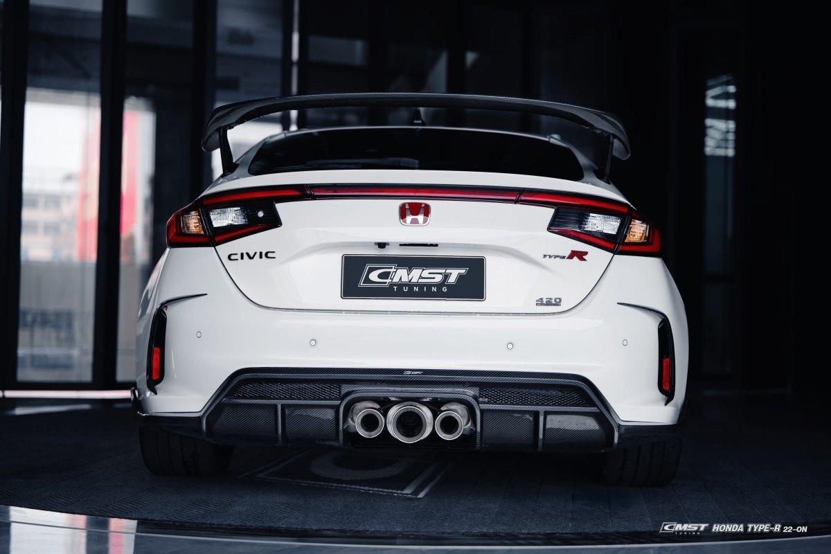 Honda Civic Type-R FL5 Aftermarket Parts CMST Tuning Rear Spoiler Wing ...