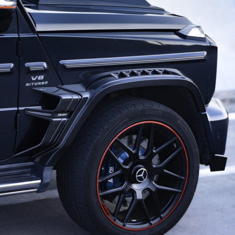 CMST Tuning Pre-preg Carbon Fiber Wheel Arches for Mercedes Benz G63 / G550 / G500 W464 - Performance SpeedShop