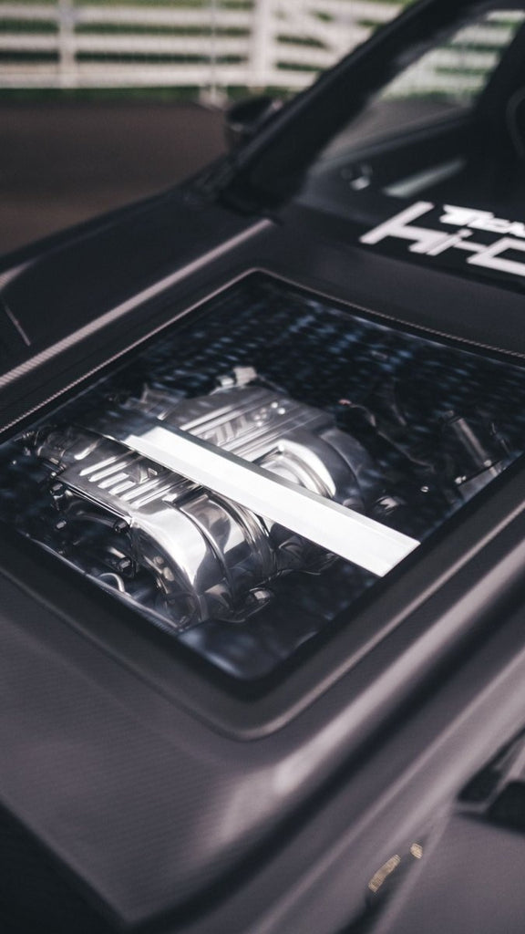 CMST Tuning Tempered Glass Carbon Fiber Hood Bonnet for Infiniti G37 4 Door Sedan - Performance SpeedShop