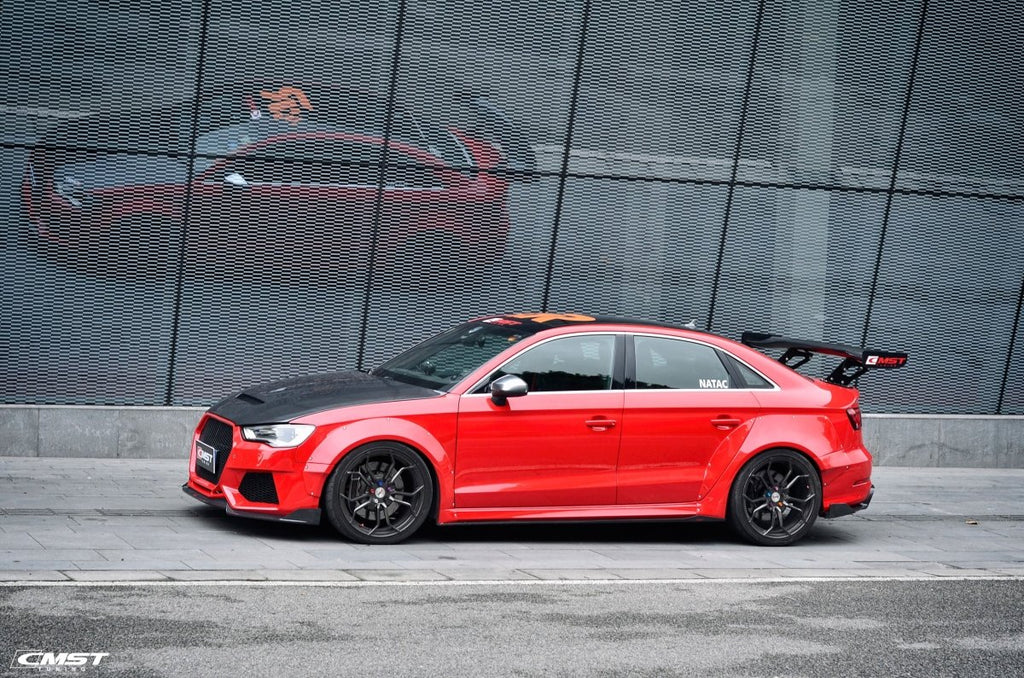 CMST Tuning Widebody Fender Arches ( 12 Pcs ) for Audi A3 S3 2014 - ON - Performance SpeedShop