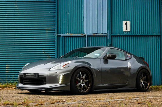 EPR Carbon Fiber 4 Kouki Late Model Varis Style Front Lip For 2012-ON 370Z Z34 Facelifted - Performance SpeedShop