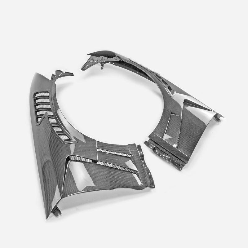 EPR Carbon Fiber EPA Design V2 front fenders for Nissan RZ34 400Z Fairlady Z Late 2023+ - Performance SpeedShop