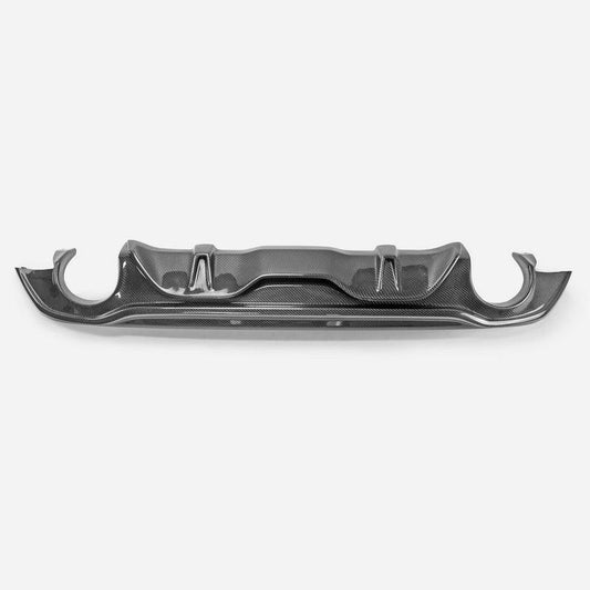 EPR Carbon Fiber EPA V1 Type rear diffuser 3 Pcs for Infiniti Q60 CV37 17 onwards - Performance SpeedShop