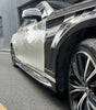 EPR Carbon Fiber EPA V1 Type side skirt for Infiniti Q60 CV37 17 onwards - Performance SpeedShop