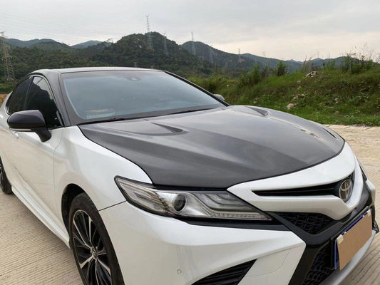 EPR Carbon Fiber EV1 Type vented hood for 2017-ON Toyota Camry XV70 - Performance SpeedShop