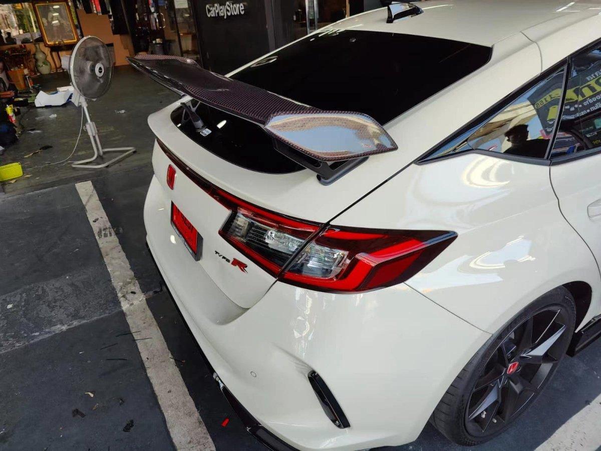 Honda Civic Type-R FL5 Aftermarket Parts - EPR USA Rear Spoiler Carbon ...