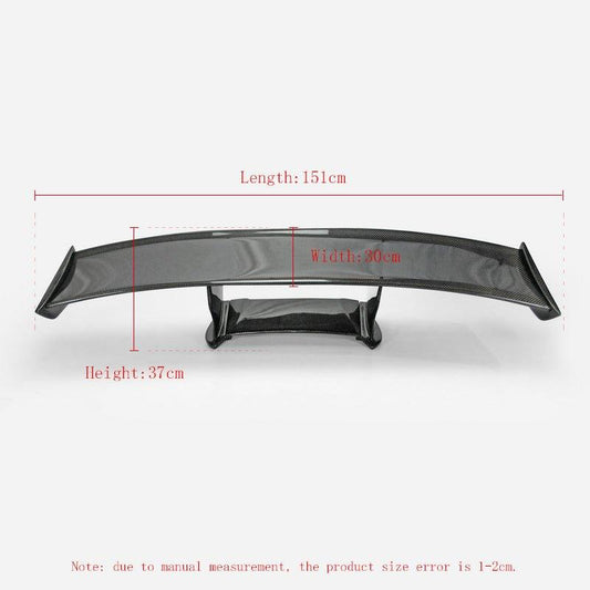 EPR Carbon Fiber N-ATTK Style Rear Spoiler (Included Lights) for GTR R35 08-ON - Performance SpeedShop