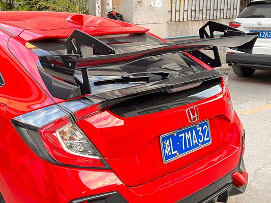 EPR Carbon Fiber Rear Spoiler Wing SP Style for Honda FK8 Civic Type-R 2017-ON - Performance SpeedShop