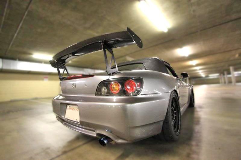EPR Carbon Fiber Spoon Rear Spoiler For Honda S2000 AP1 AP2 ...
