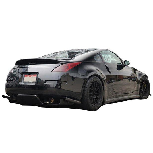 EPR Carbon Fiber TS Style Rear Diffuser 6 Pcs with Fitting for 03-08 Z33 350Z G35 Coupe 2D JDM - Performance SpeedShop