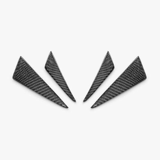 EPR Carbon Fiber V Type rear bumper canard for Infiniti Q60 CV37 17 onwards - Performance SpeedShop
