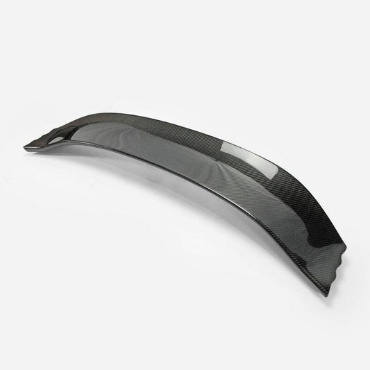 Honda Civic Type-R FK8 2017 2018 2019 2020 2021 with Aftermarket Parts - VRS Style Rear Wing Flap Carbon Fiber / FRP from EPR USA