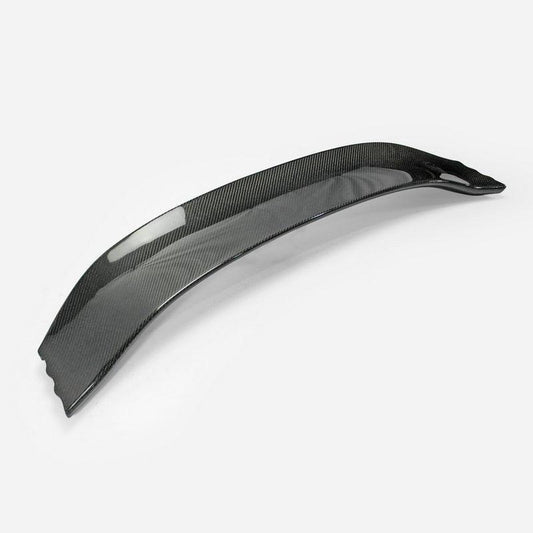 Honda Civic Type-R FK8 2017 2018 2019 2020 2021 with Aftermarket Parts - VRS Style Rear Wing Flap Carbon Fiber / FRP from EPR USA