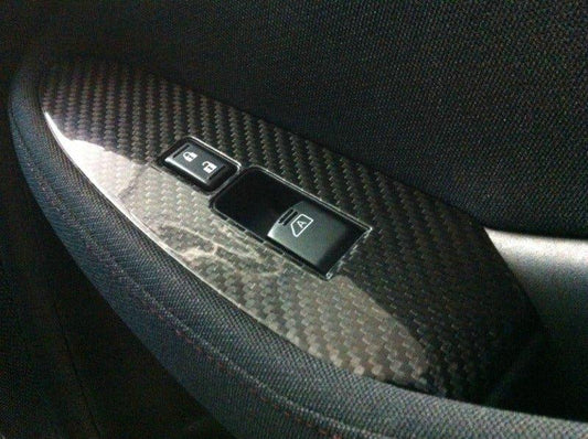 EPR Carbon Fiber Window Switch Cover (Stick on) LHD Only For 2009-ON 370Z Z34 - Performance SpeedShop