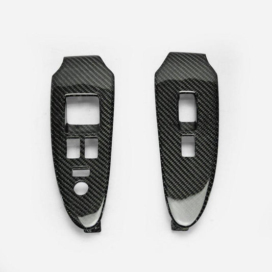 EPR Carbon Fiber Window Switch Cover (Stick on) LHD Only For 2009-ON 370Z Z34 - Performance SpeedShop