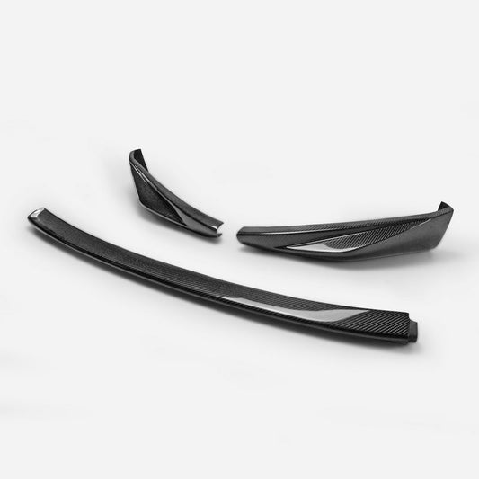 EPR Carbon Fiber Zenki Early Model JDM Front Lip 3Pc For 2009-2012 370Z Z34 Pre-facelift - Performance SpeedShop