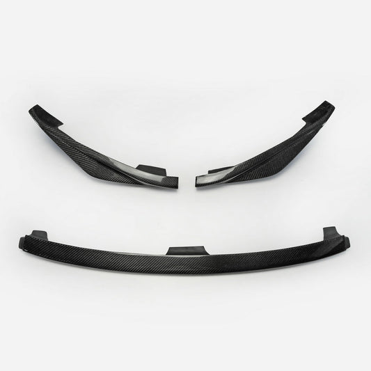 EPR Carbon Fiber Zenki Early Model JDM Front Lip 3Pc For 2009-2012 370Z Z34 Pre-facelift - Performance SpeedShop